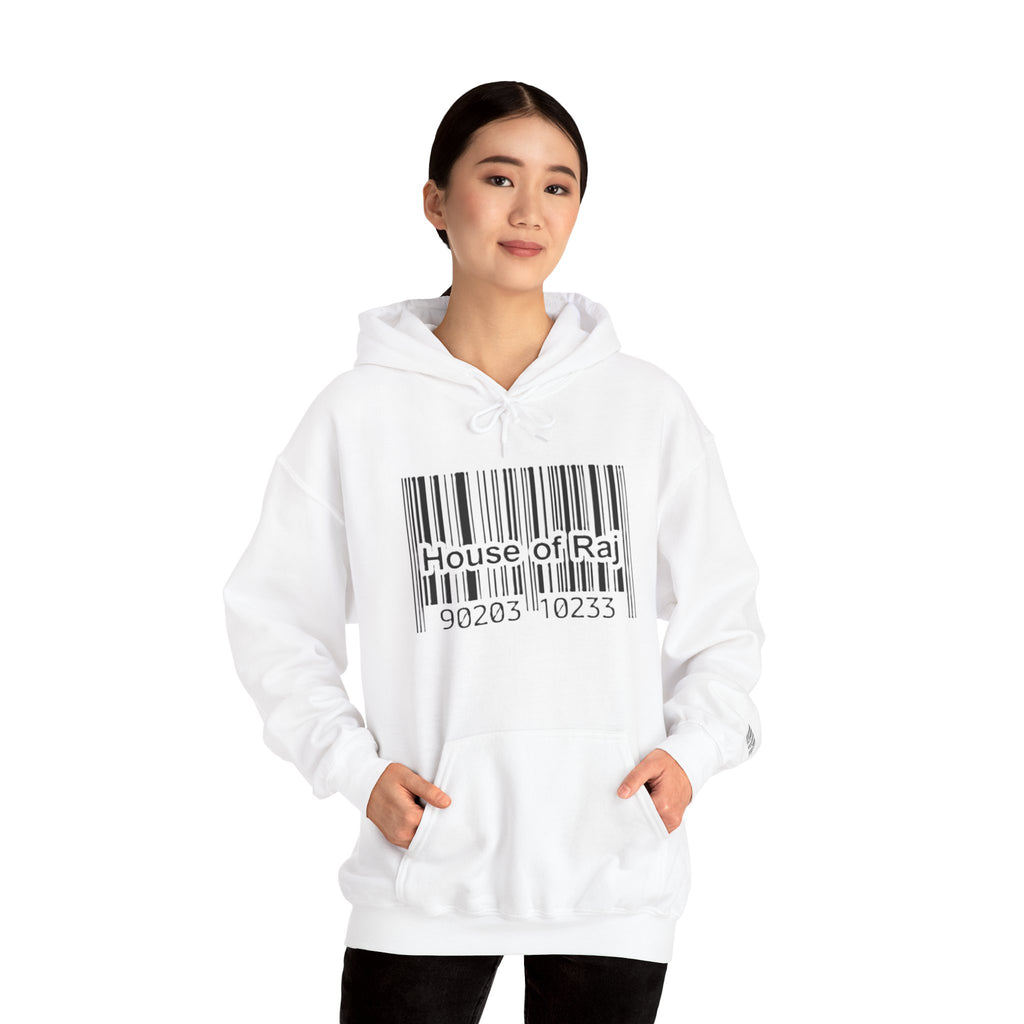 House of Raj — Barcode Logo Hoodie II🖤