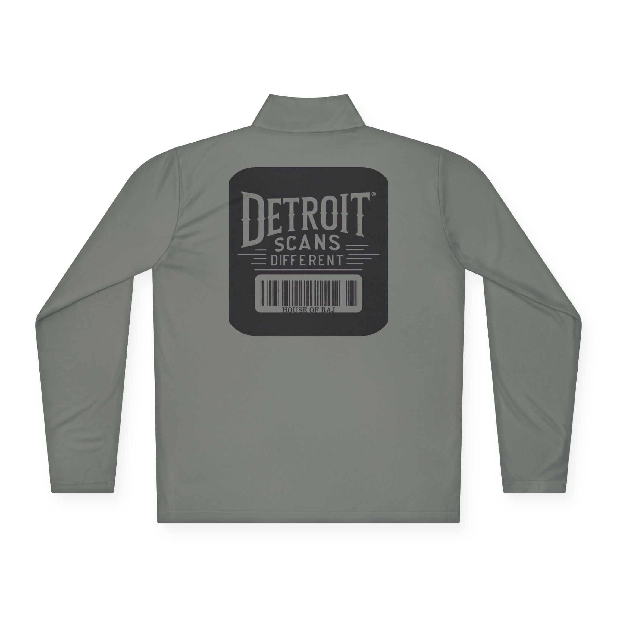 House of Raj “Detroit Scans Different” Quarter-Zip Pullover 🖤