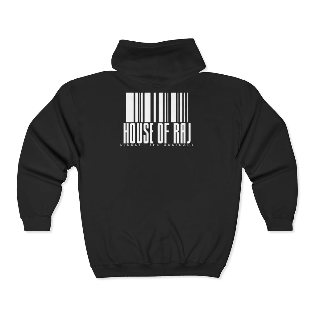 House of Raj — “GOATED” Zip Hoodie 🖤