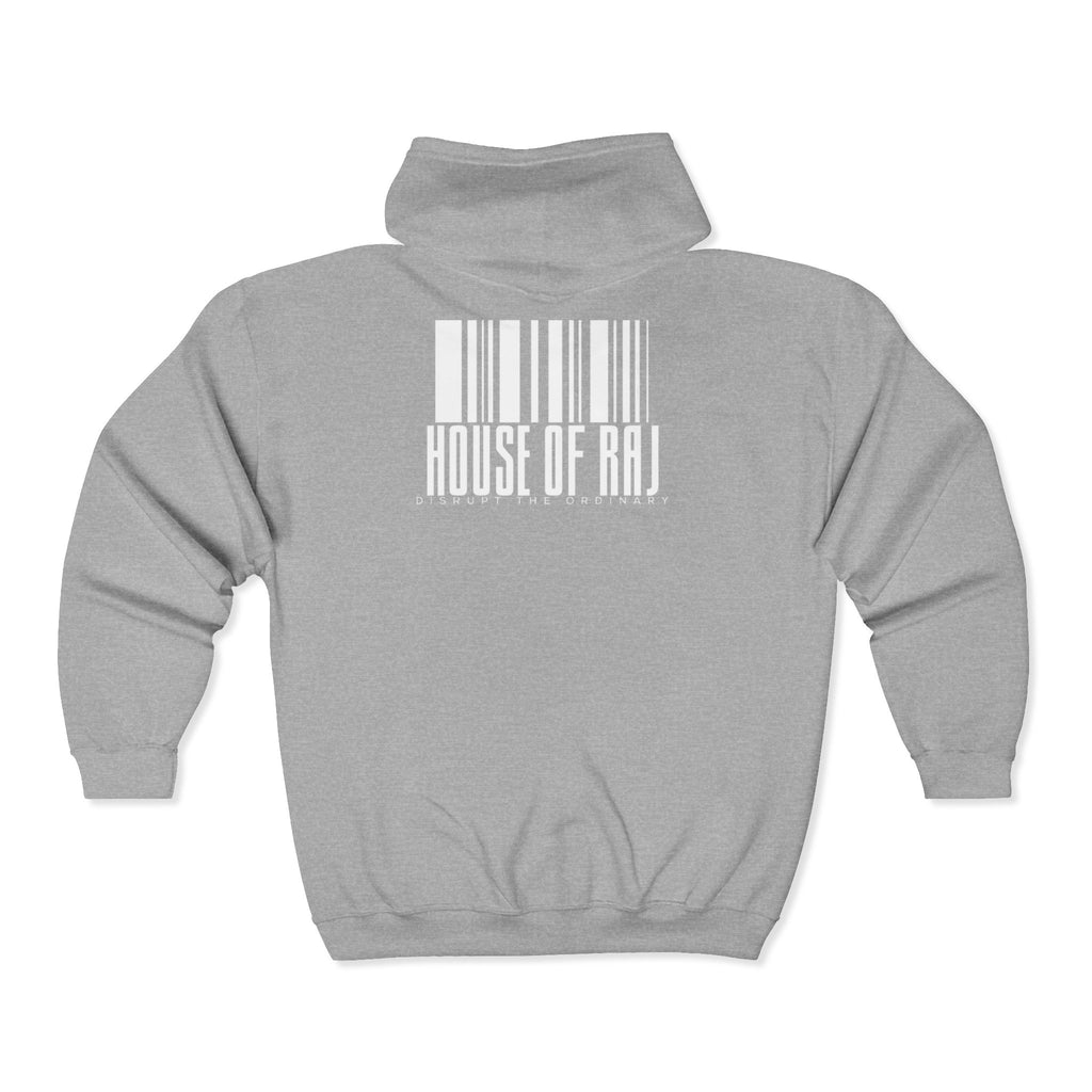 House of Raj — “GOATED” Zip Hoodie 🖤