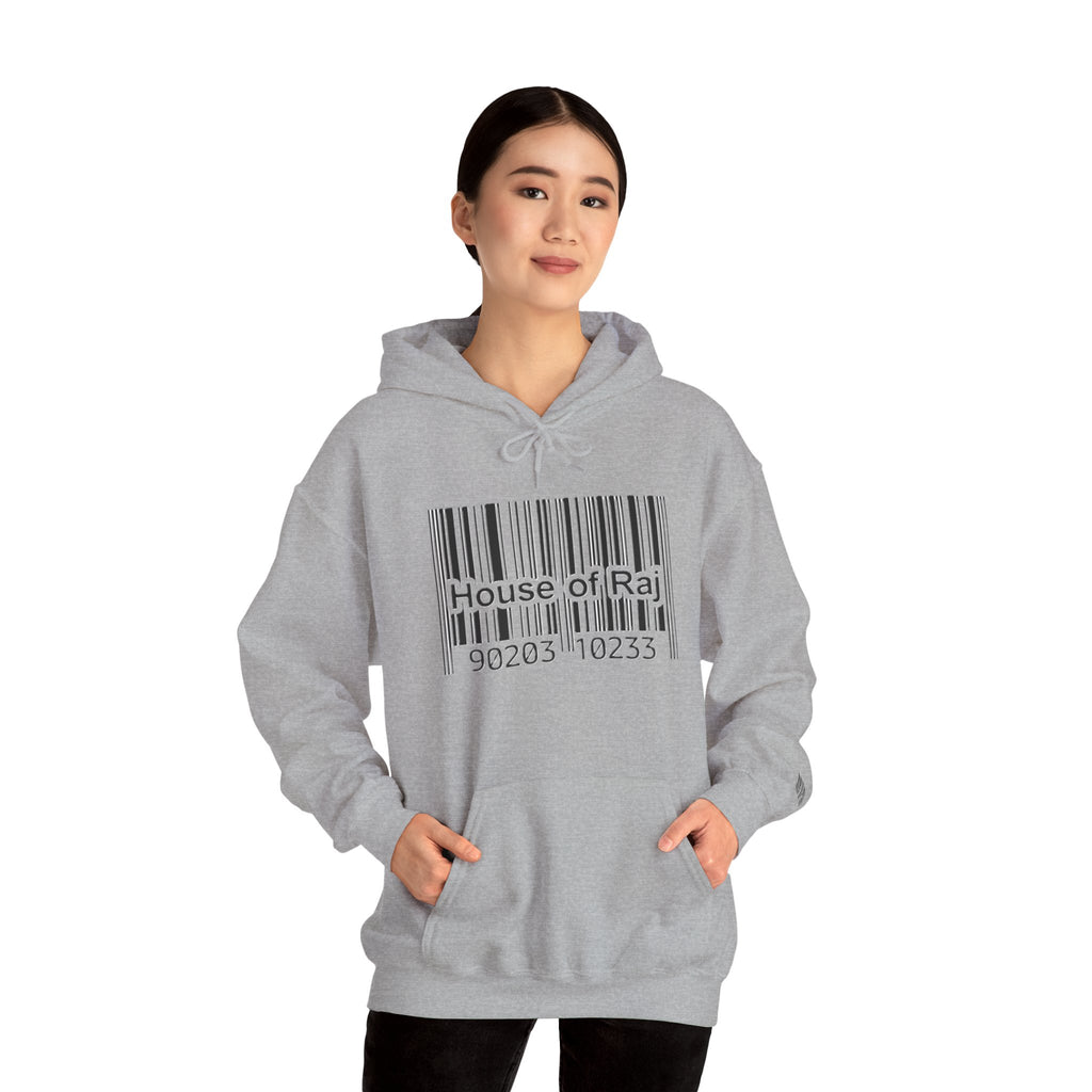 House of Raj — Barcode Logo Hoodie II🖤
