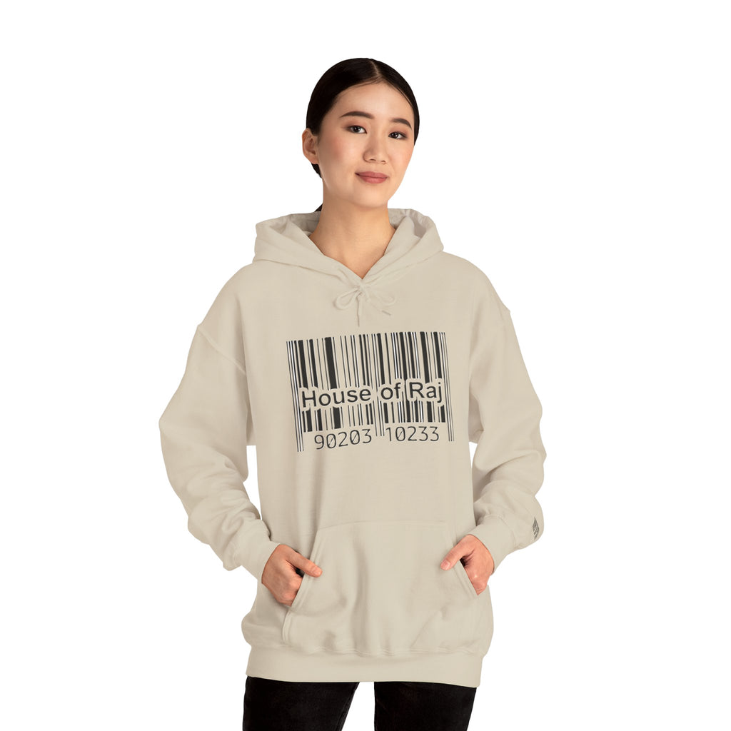 House of Raj — Barcode Logo Hoodie II🖤
