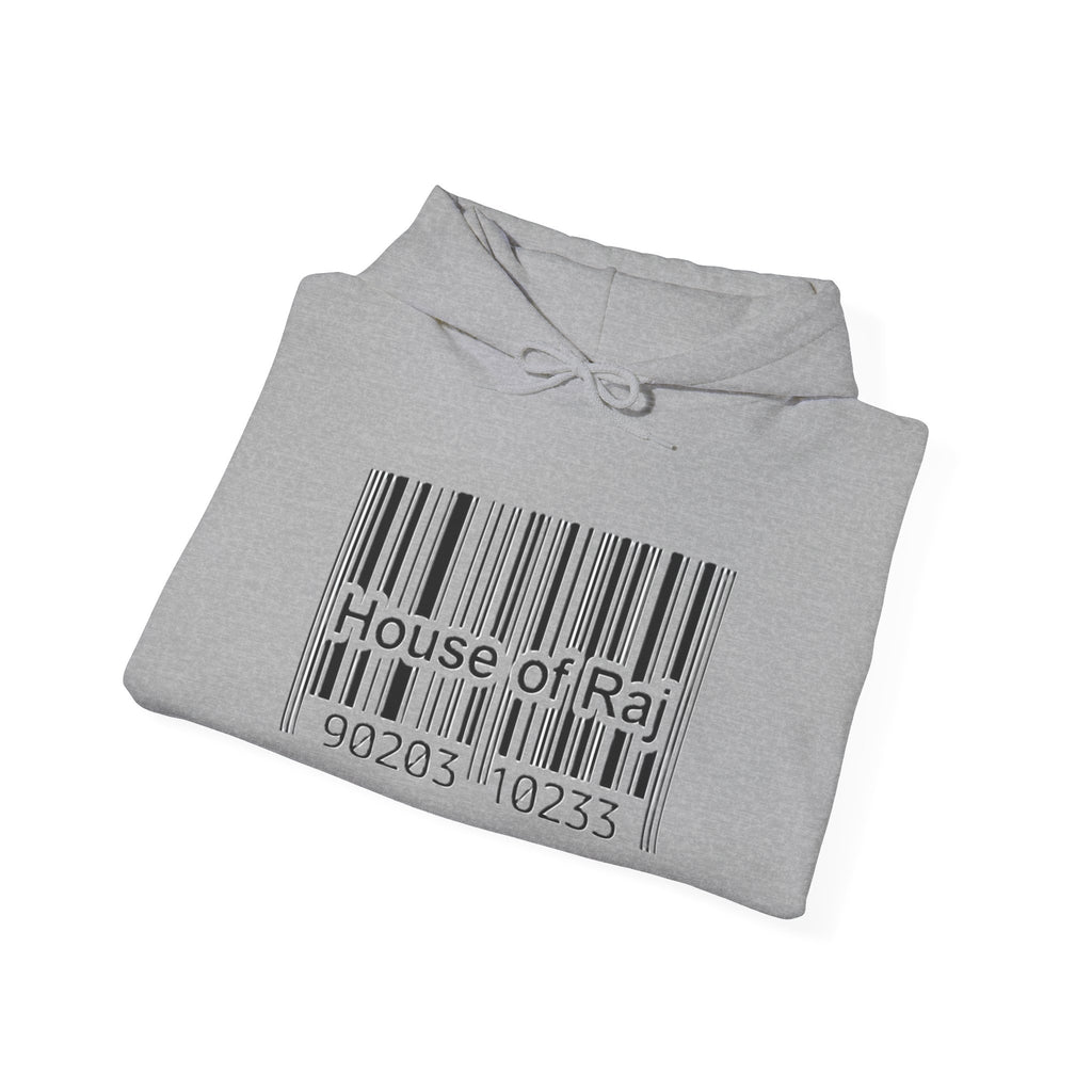 House of Raj — Barcode Logo Hoodie II🖤