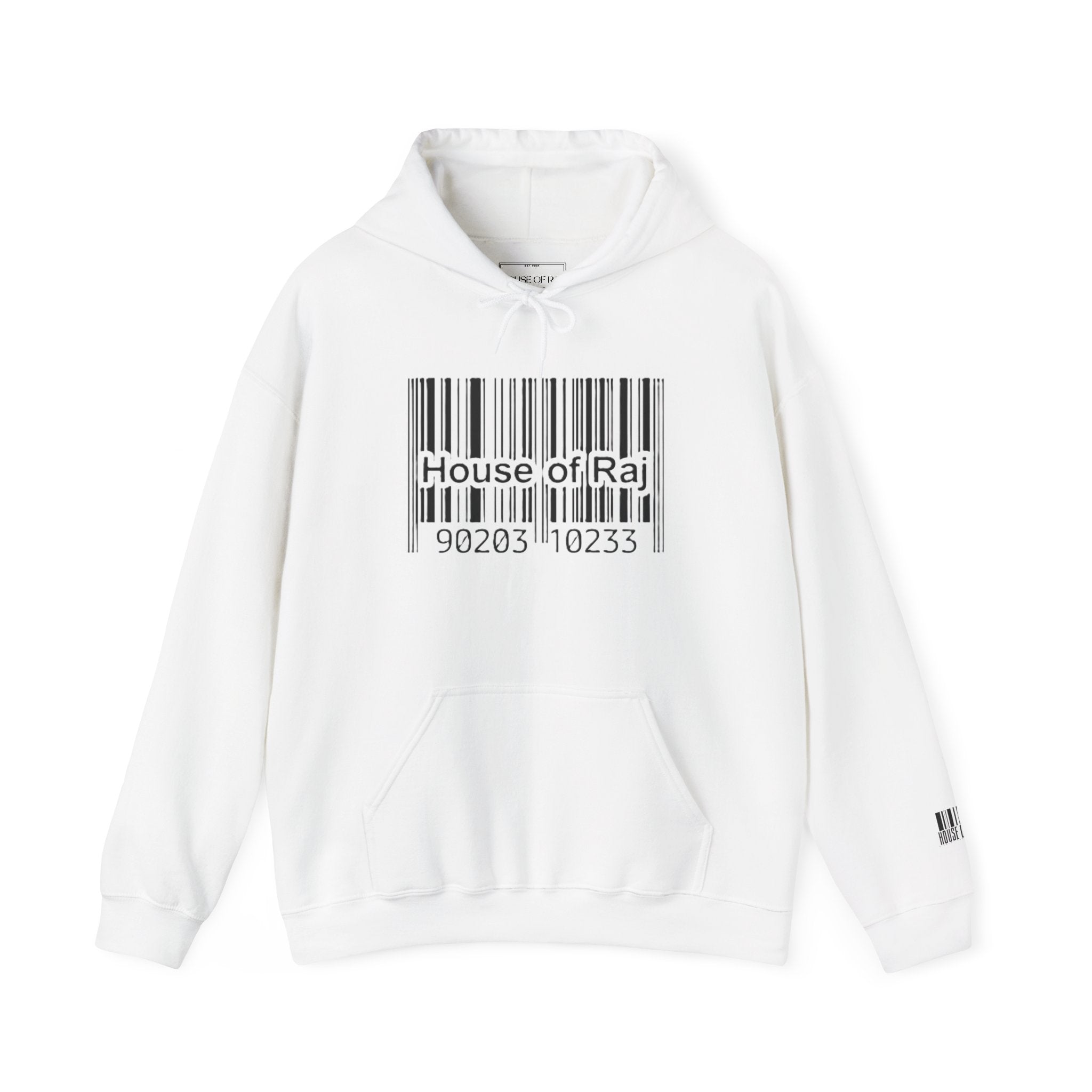 House of Raj — Barcode Logo Hoodie II🖤