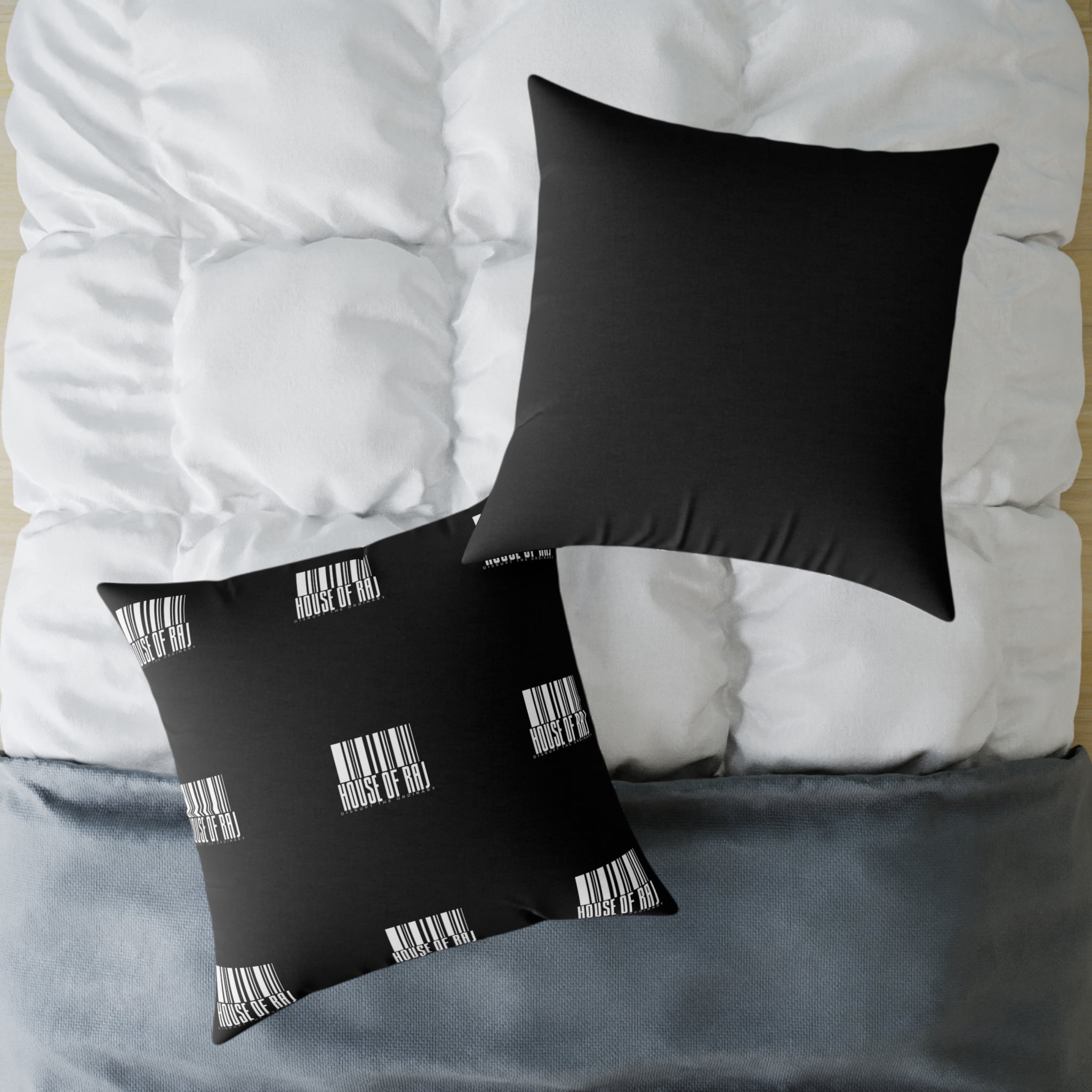 House of Raj “Barcode” Stylish Home Décor Pillow 🖤