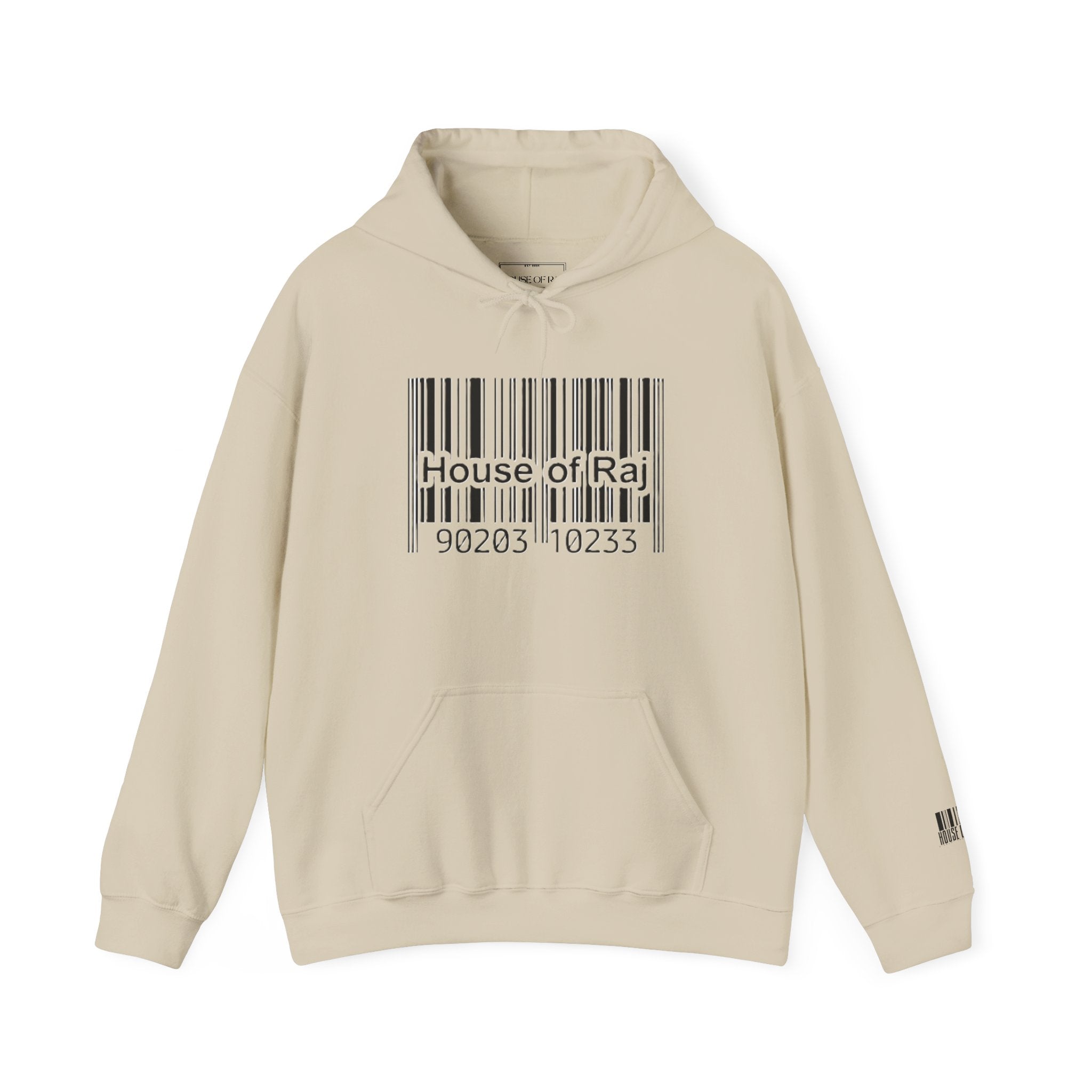 House of Raj — Barcode Logo Hoodie II🖤
