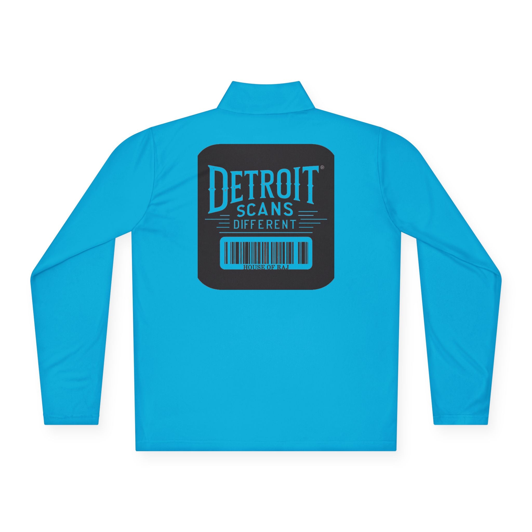 House of Raj “Detroit Scans Different” Quarter-Zip Pullover 🖤
