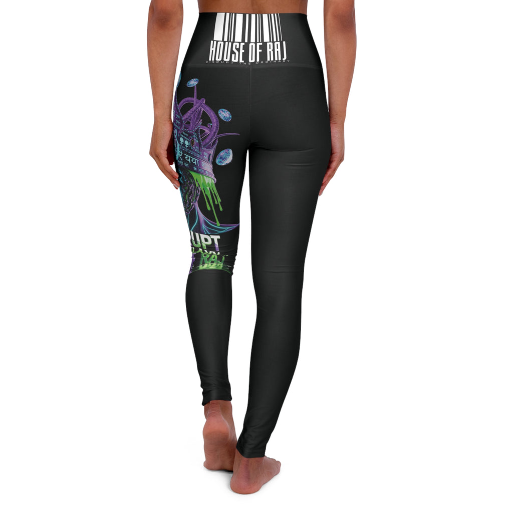 House of Raj “Disrupt the Galaxy” Alien TA Yoga Leggings 👽✨