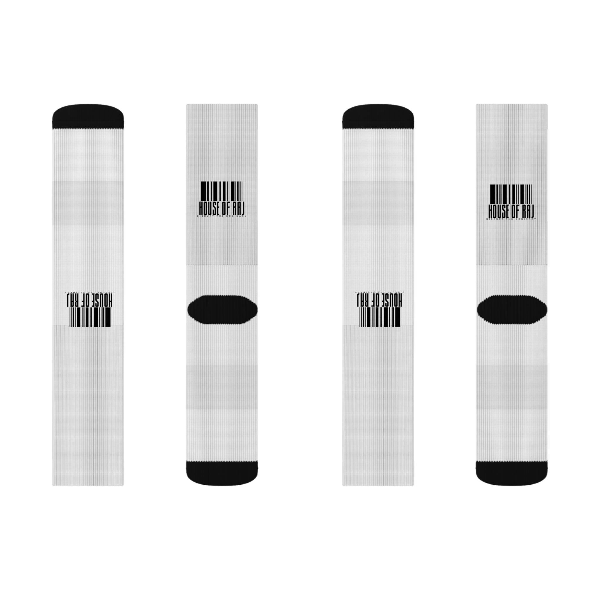 The House of Raj Barcode Socks