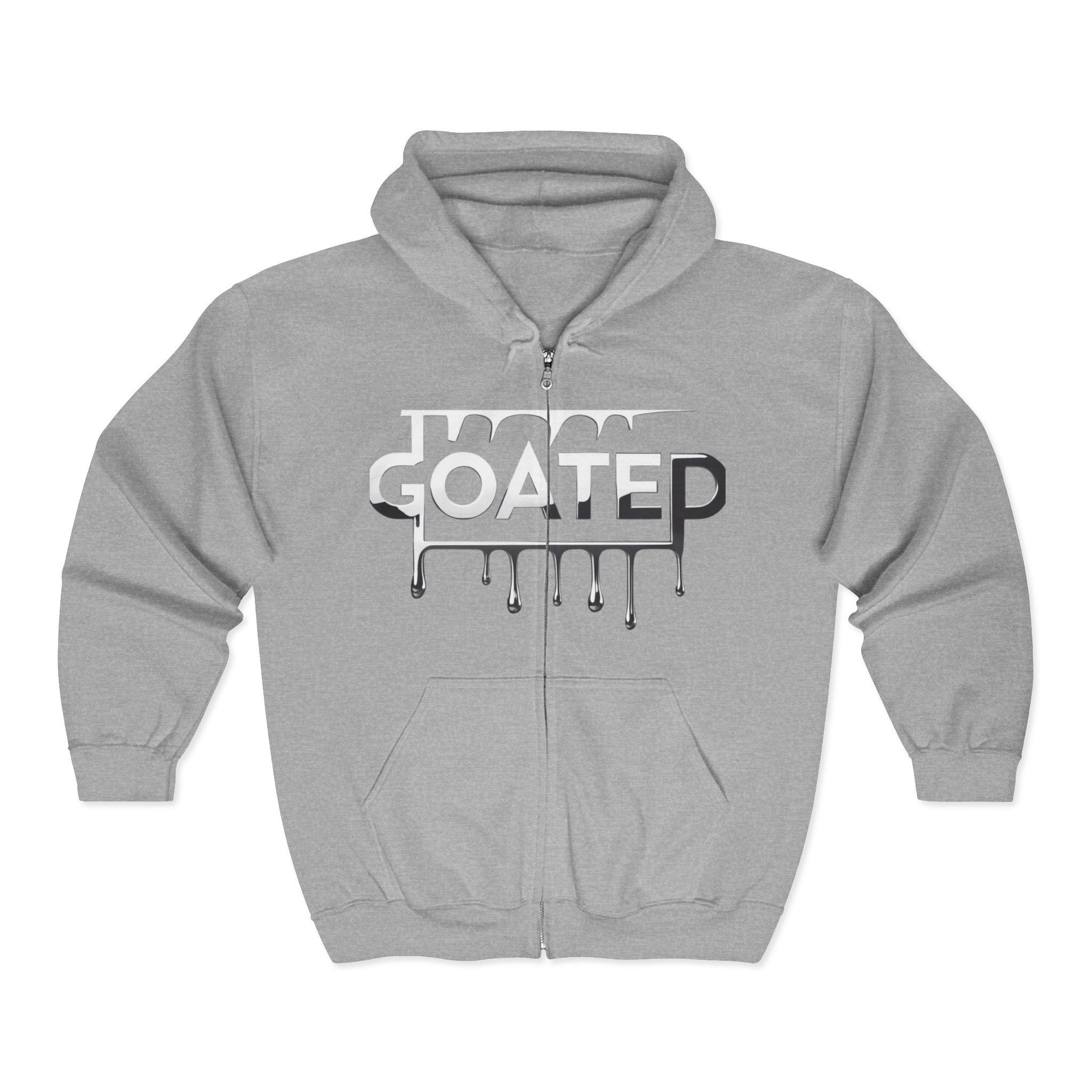 House of Raj — “GOATED” Zip Hoodie 🖤