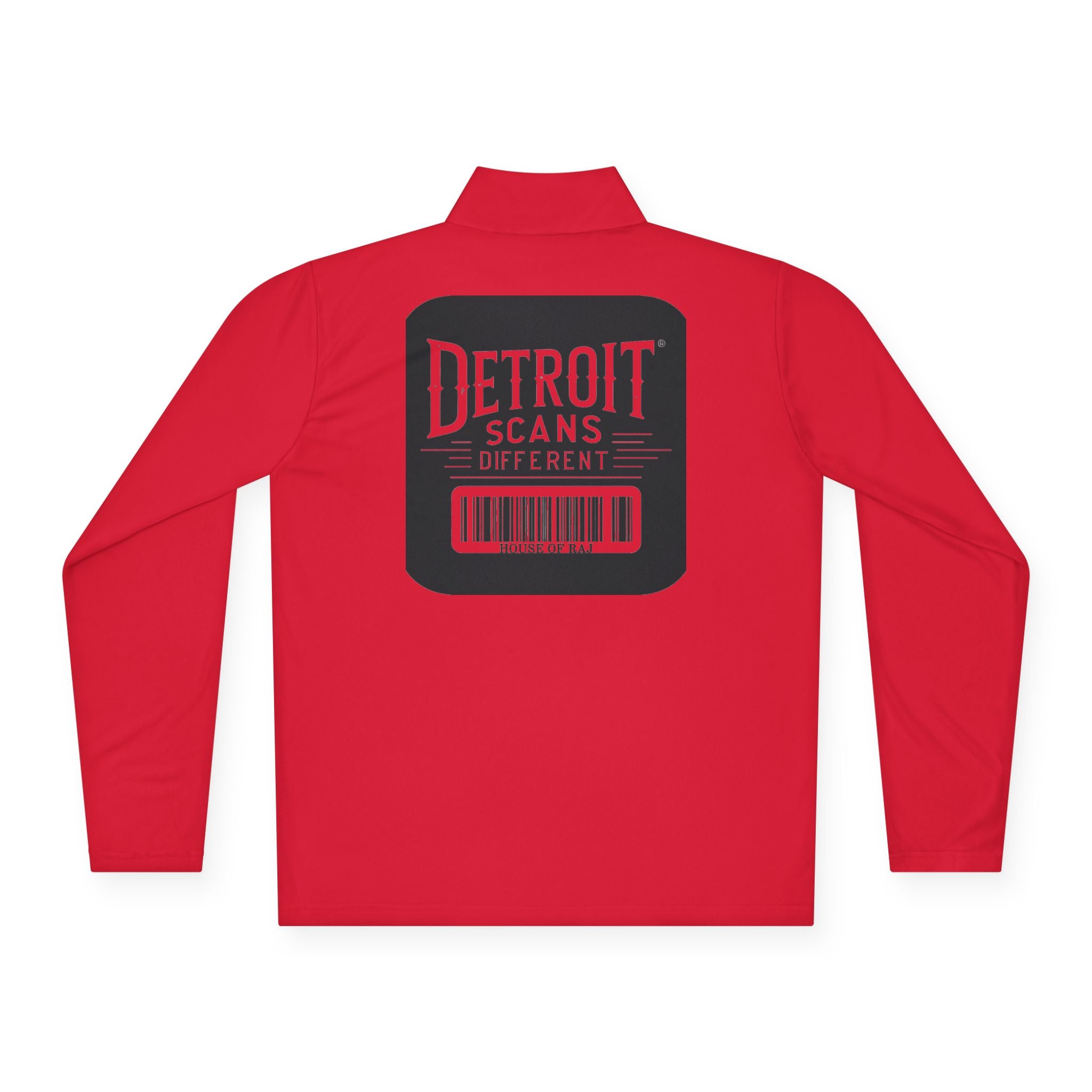 House of Raj “Detroit Scans Different” Quarter-Zip Pullover 🖤
