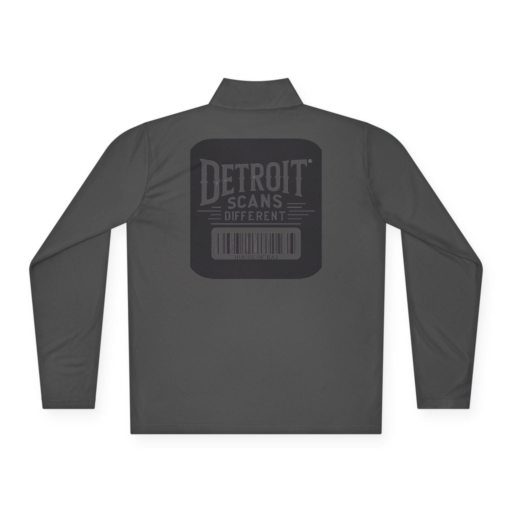 House of Raj “Detroit Scans Different” Quarter-Zip Pullover 🖤