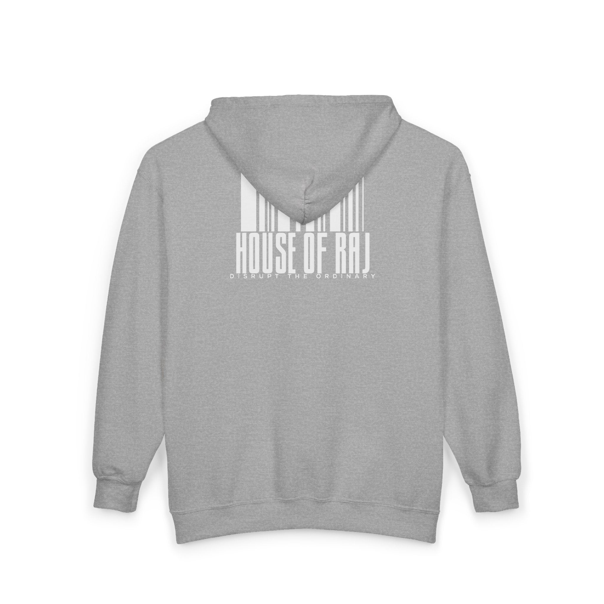 House of Raj — “GOATED” Zip Hoodie 🖤