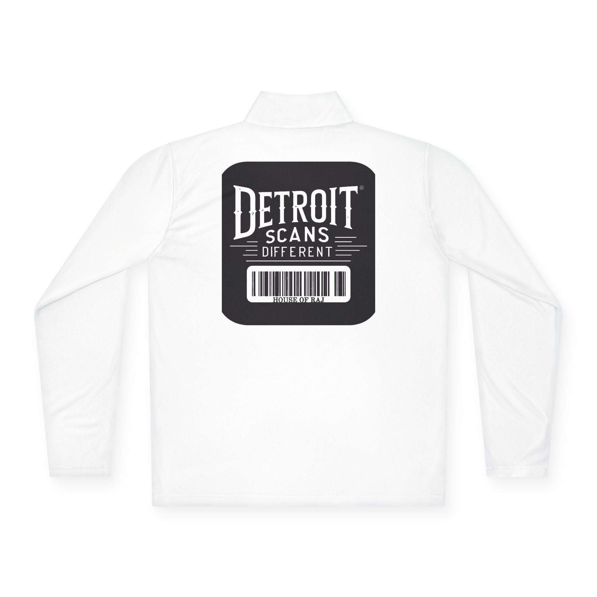 House of Raj “Detroit Scans Different” Quarter-Zip Pullover 🖤