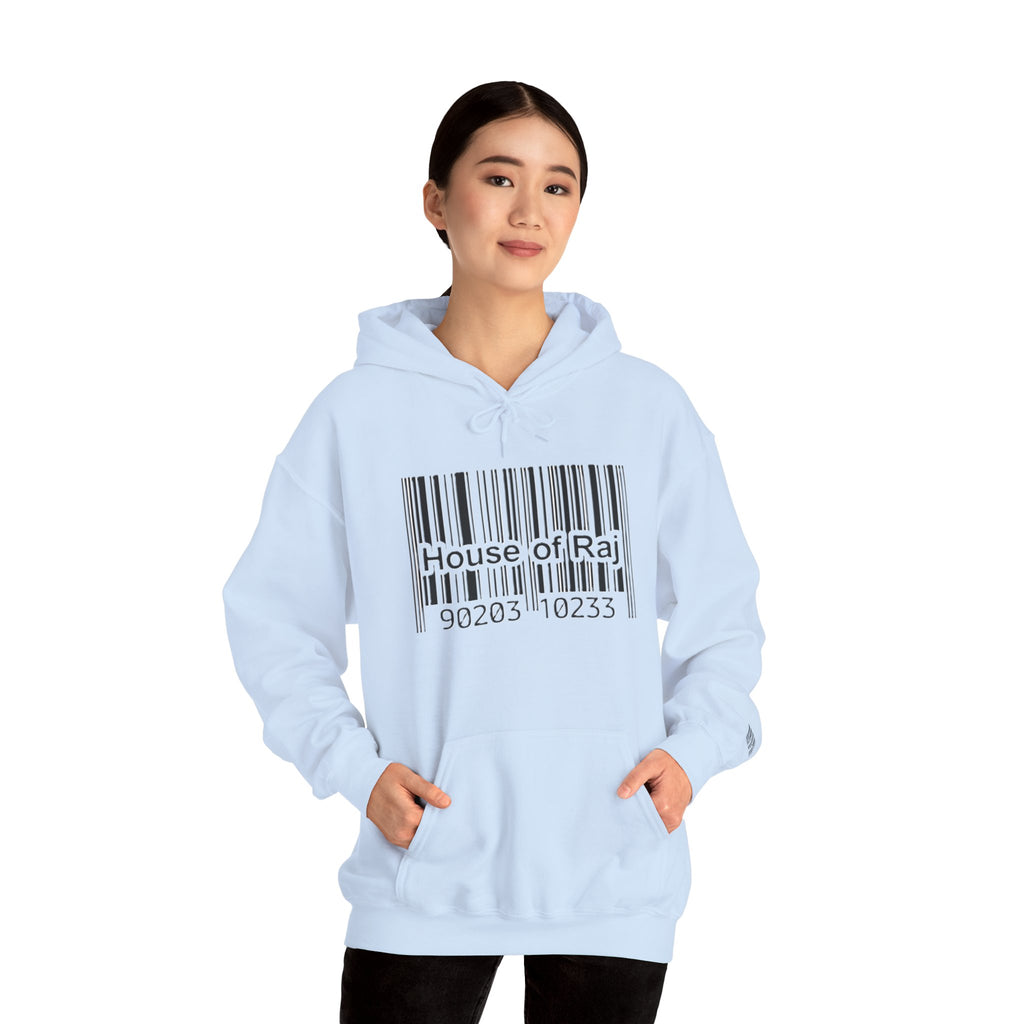 House of Raj — Barcode Logo Hoodie II🖤