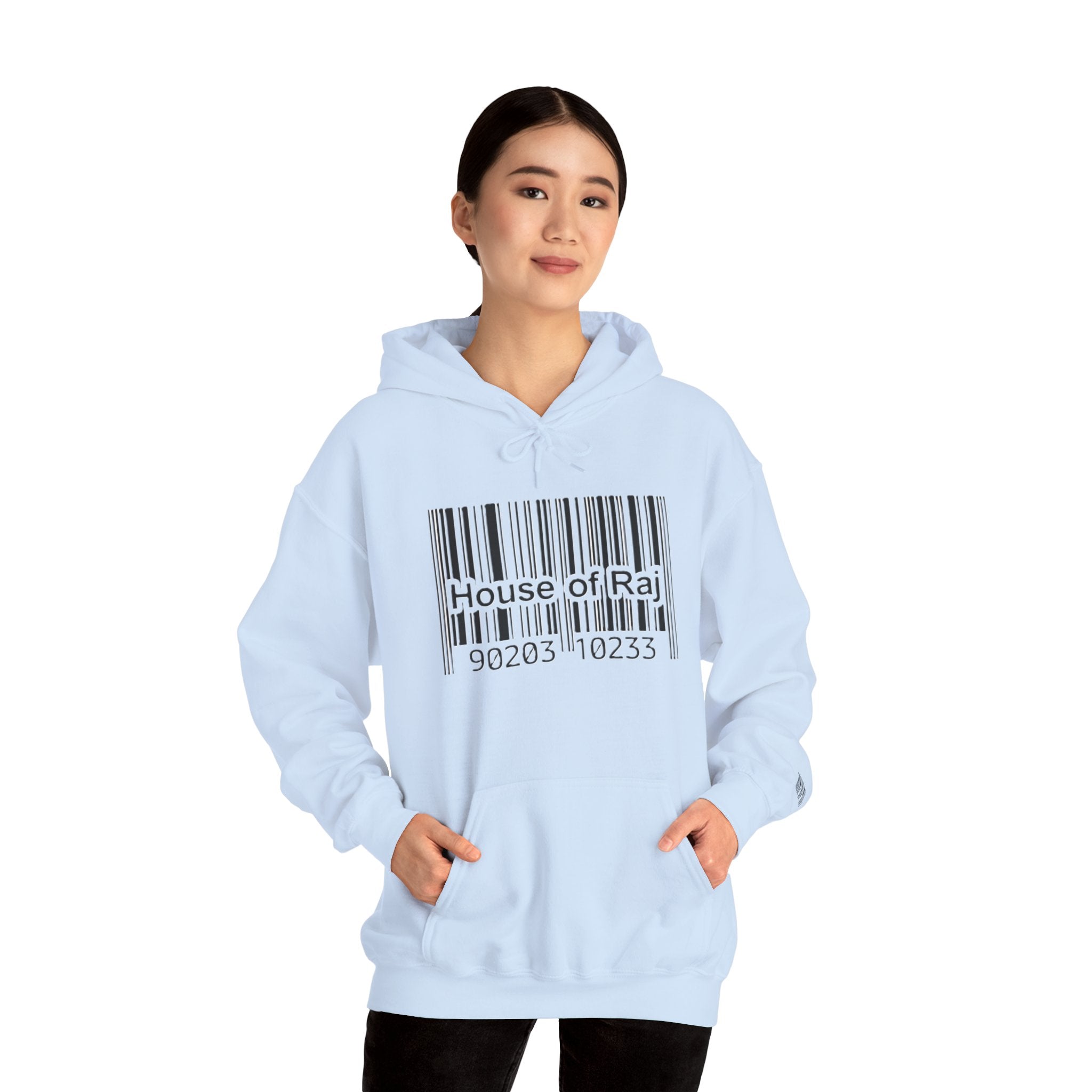 House of Raj — Barcode Logo Hoodie II🖤