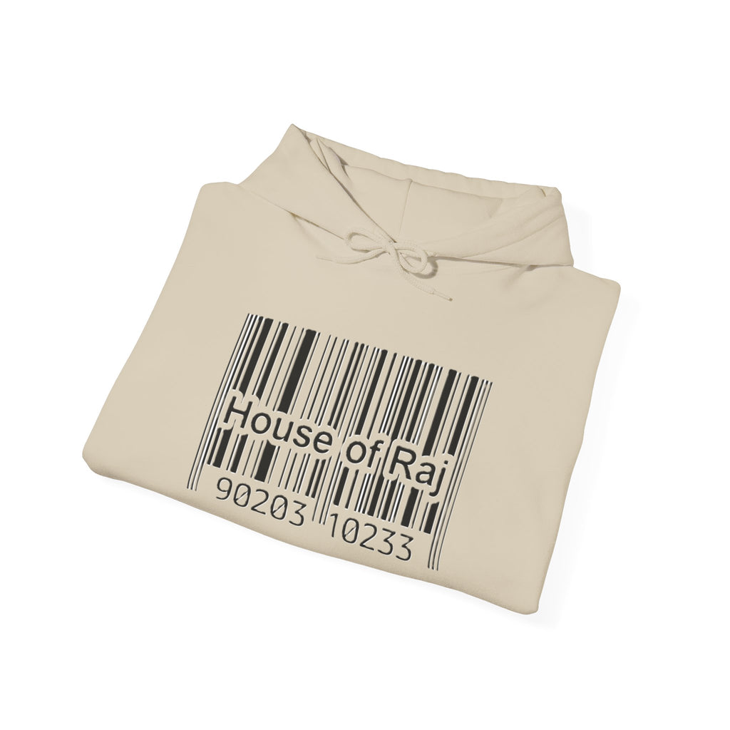 House of Raj — Barcode Logo Hoodie II🖤