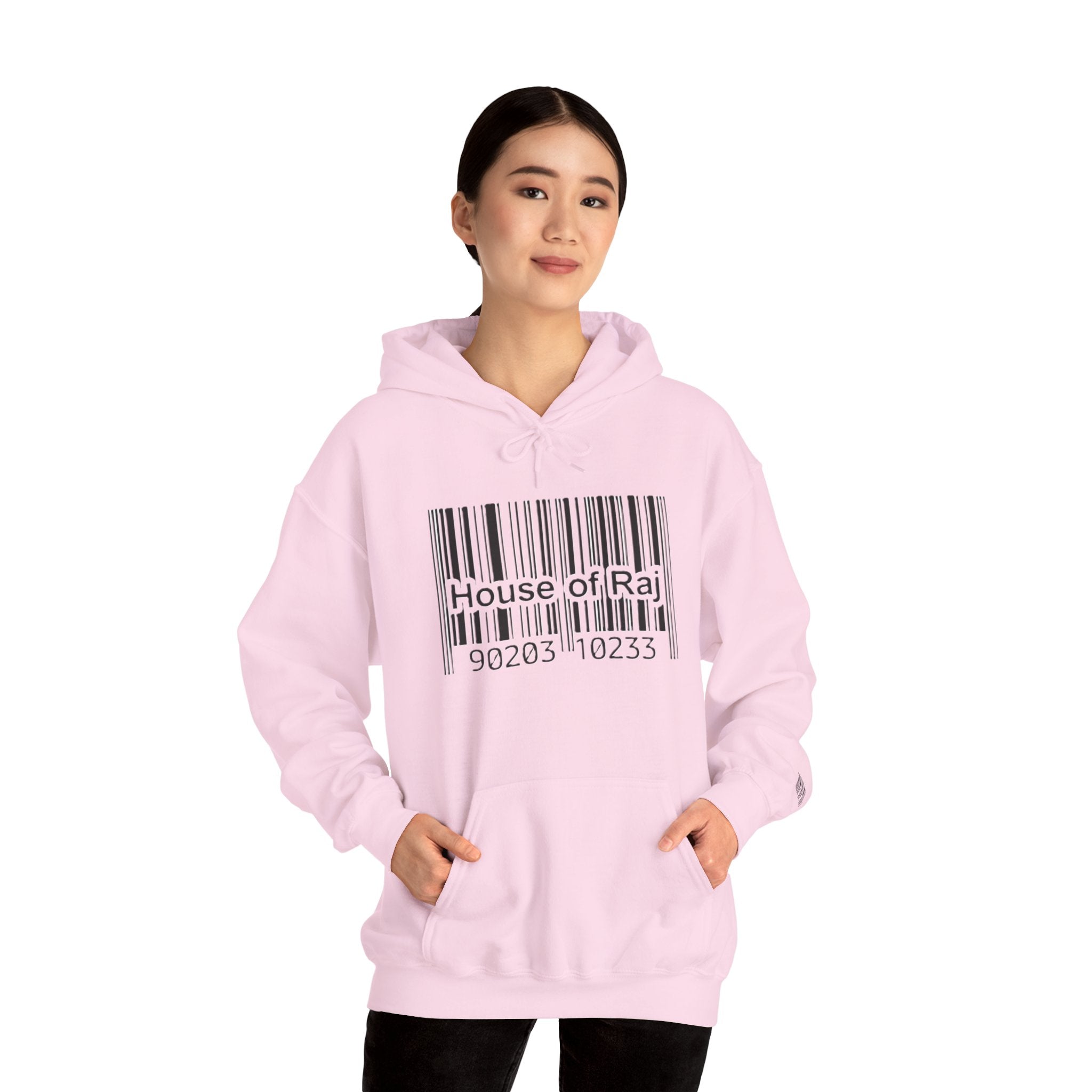 House of Raj — Barcode Logo Hoodie II🖤