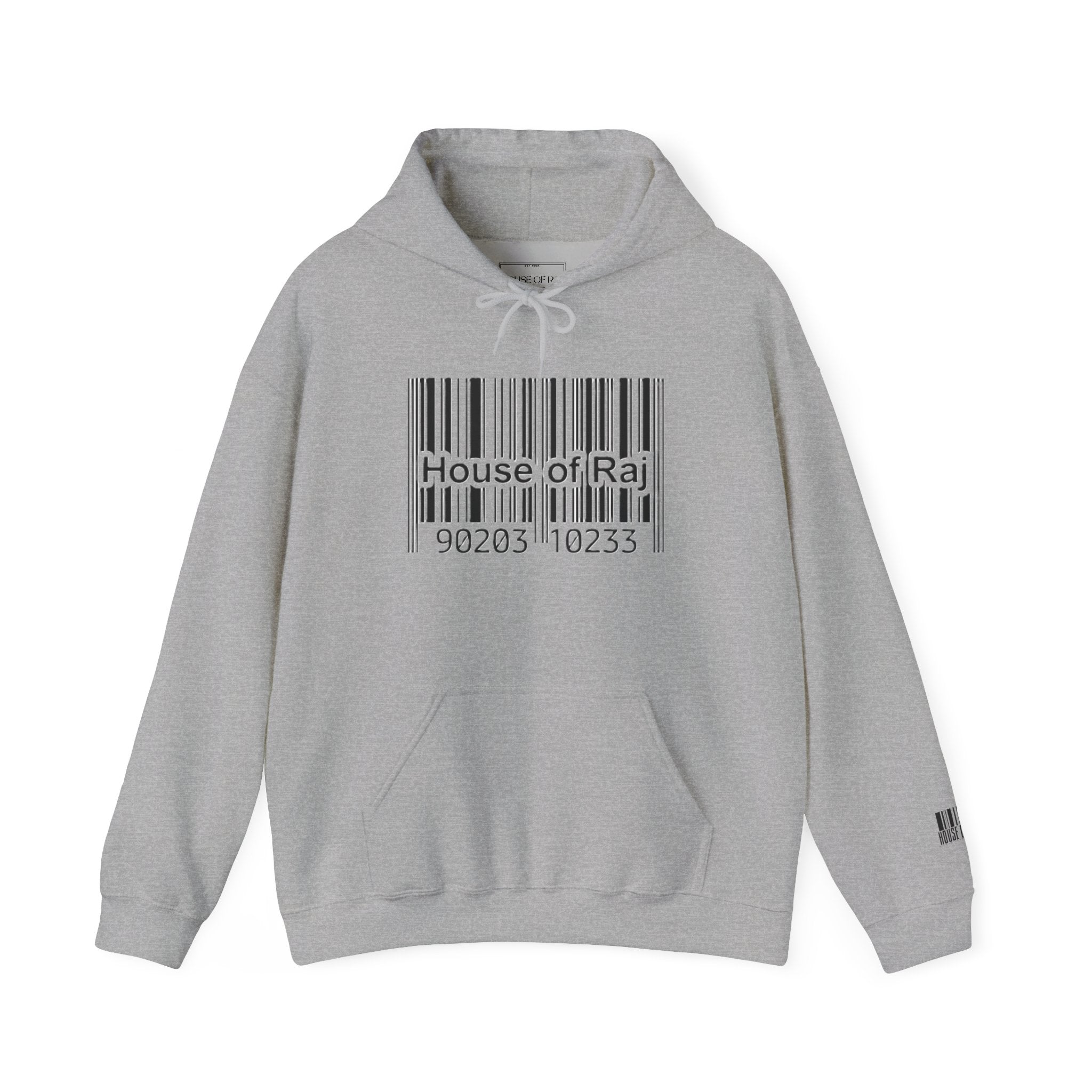 House of Raj — Barcode Logo Hoodie II🖤